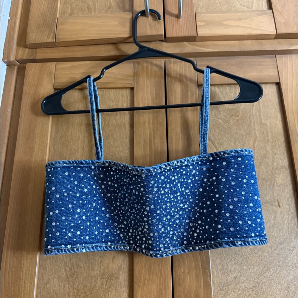 Zara jeweled top